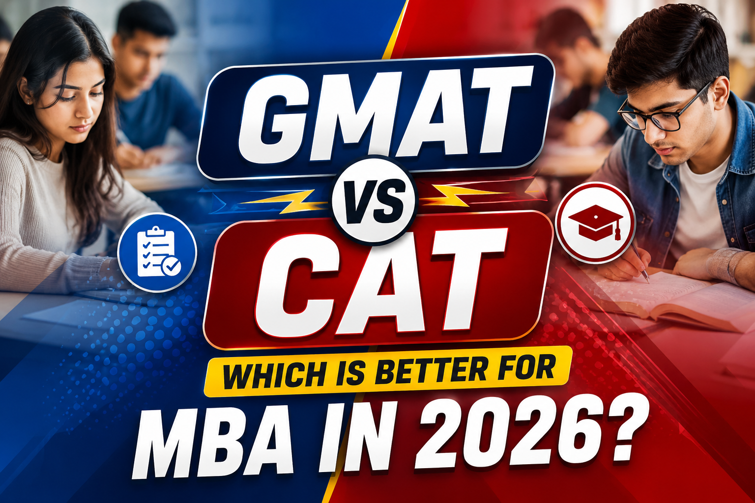 GMAT vs CAT: Which is Better for MBA in 2026? Complete Guide for Students