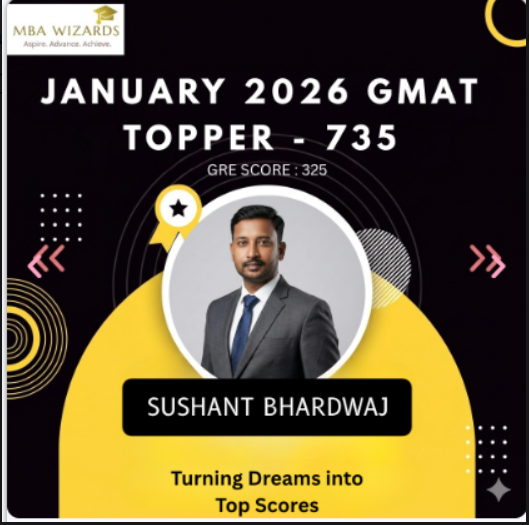 Sushant Bhardwaj GMAT Success Story with 735 GMAT Score